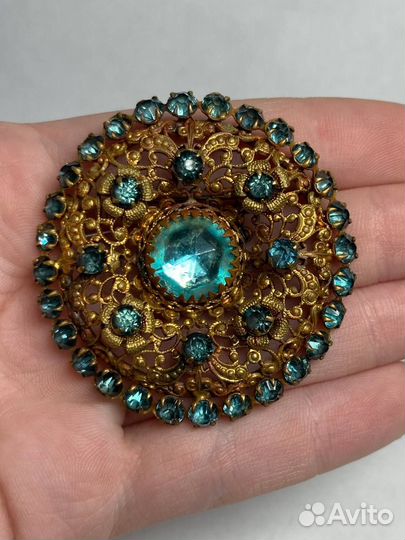 Антикварная брошь 