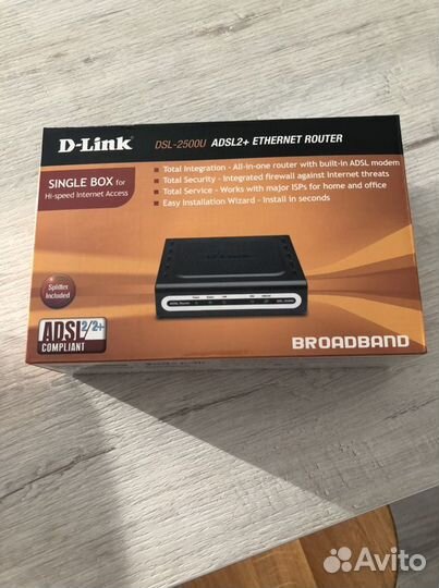 Модем D-Link DSL-2500u