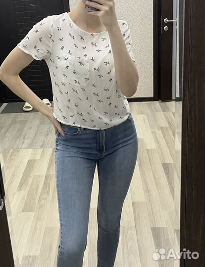 Джинсы скини bershka