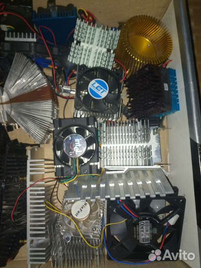 Вентиляторы, радиаторы