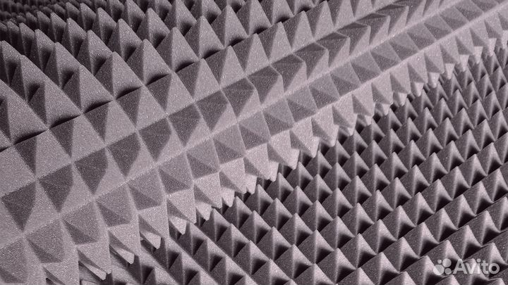 Акустический поролон пирамида, волна, бас ловушки