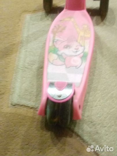 Самокат детский трехколесный