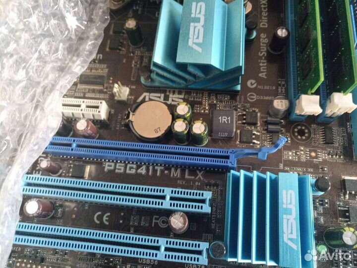 Комплект 4ядра 8gb ddr3 +кулер и другие