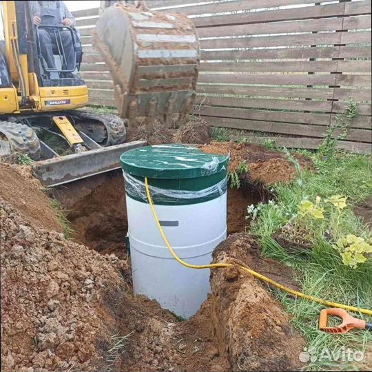 Очистные сооружения для гостиницы с установкой