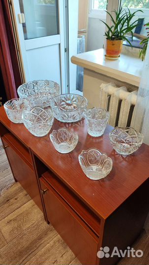 Хрустальная салатница