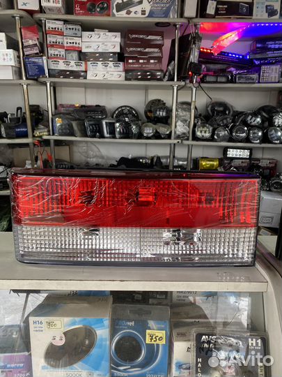 Задние стопы на ваз 2114 полоса красная