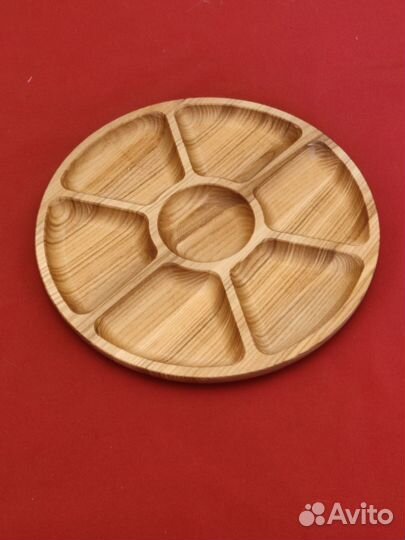 Менажница, фруктовница, дерево Ясень, Ручной раб