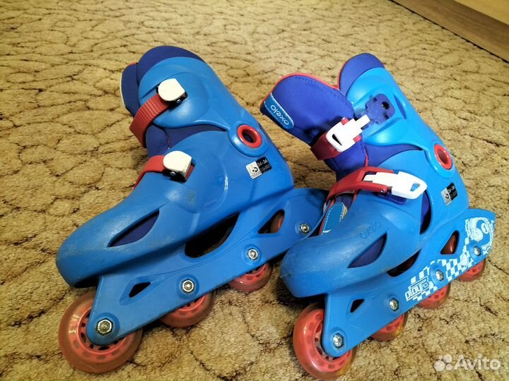 Детские ролики oxelo play5. Размер 34-36
