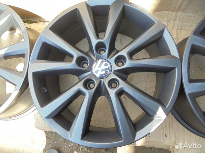 Оригинальные диски Vw Touareg Karakum 8J R18 ET53