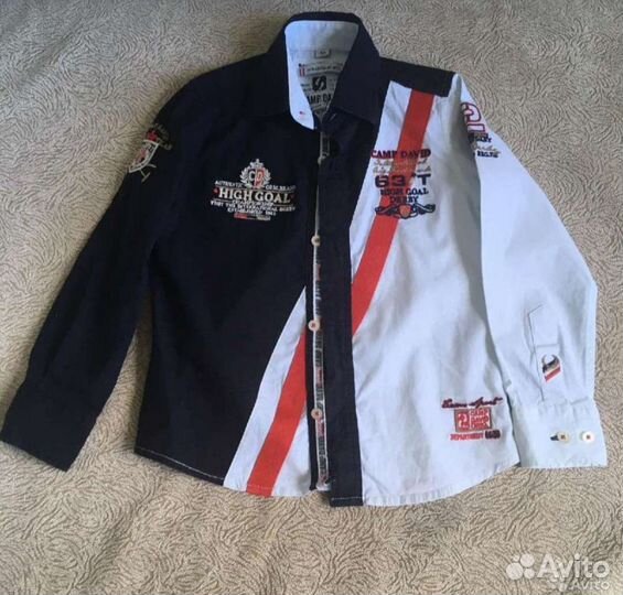 Рубашки на мальчика от 86-122 размеры