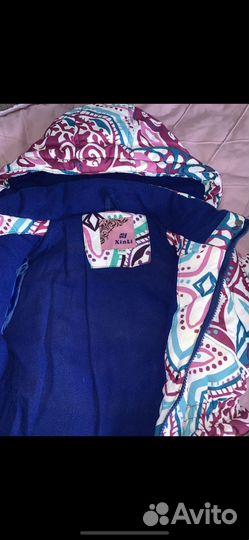 Зимний костюм для девочки