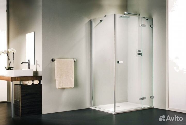 Стеклянная душевая кабина