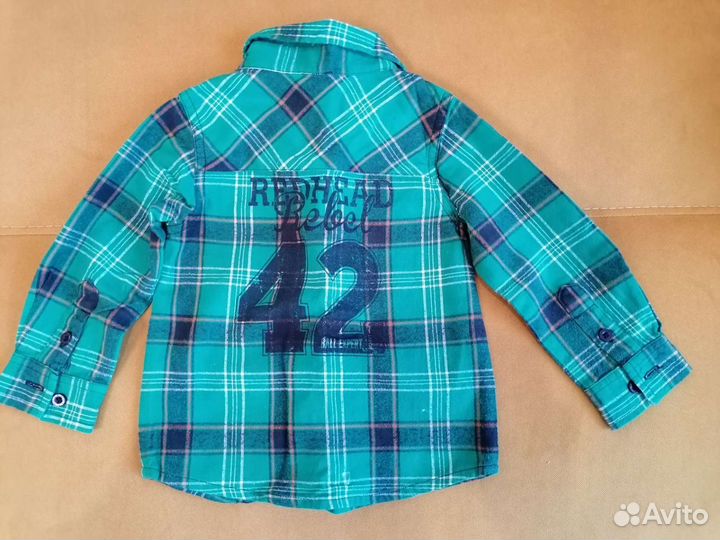 Рубашка для мальчика Баркито