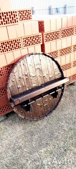 Мини-бар бочка в стиле лофт