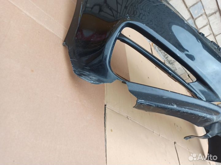 Бампер передний Киа Рио3 рестайлинг 2015