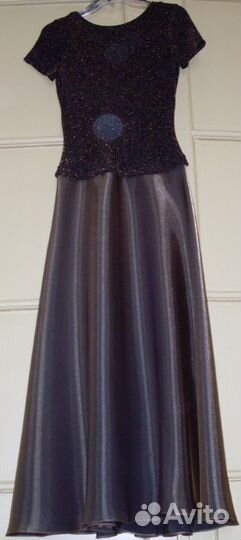 Платье вечернее золотое.Макси.Js collection.Канада