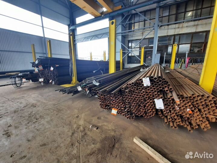 Труба электросварная 76х3.5 длина 10м Ст10