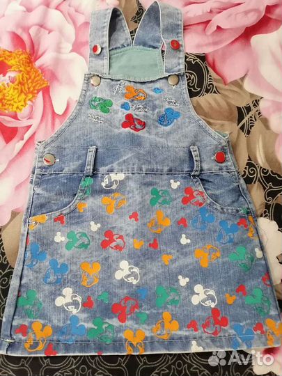 Джинсовый сарафан