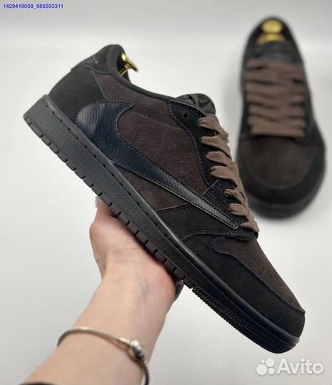 Nike Air Jordan 1 Low OG Velvet Brown (Арт.75933)