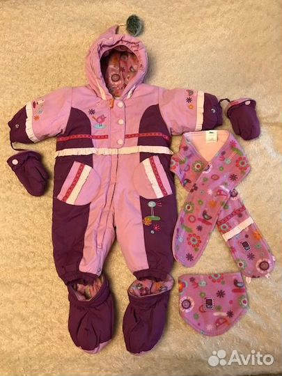 Зимний комбинезон Deux par Deux 68