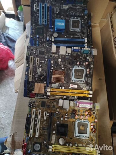 Материнские платы, лом, на разбор, доноры