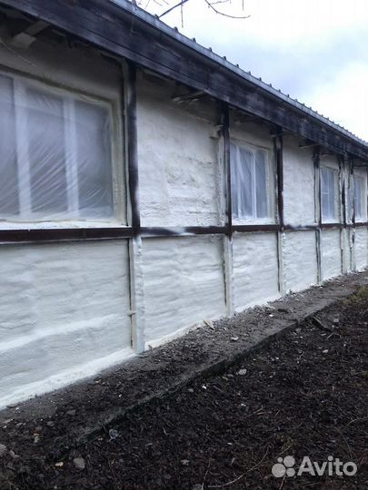 Напыление ППУ утепление фасадов \ BASF