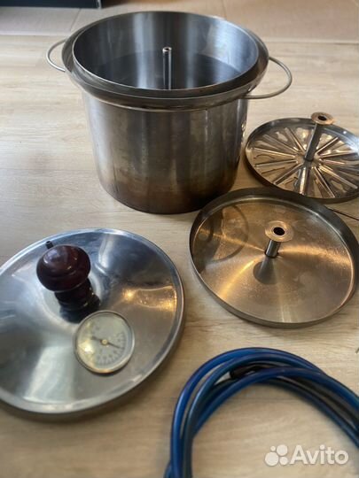 Коптильня с гидрозатвором из нержавейки