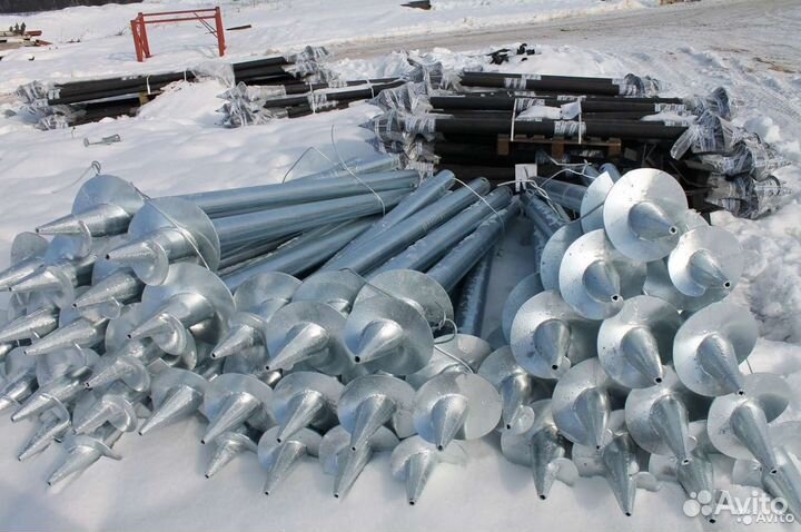 Фундамент за 1 день / Винтовые сваи