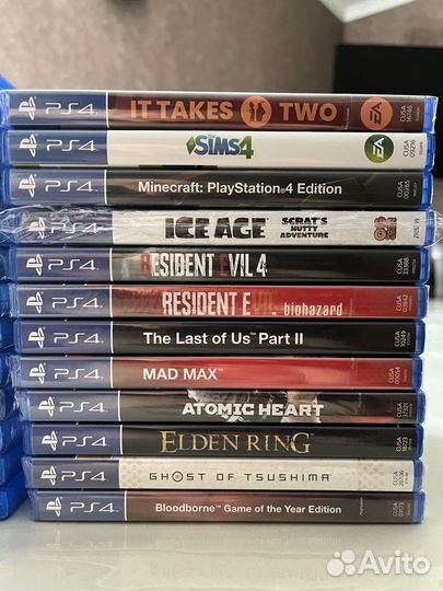 Игры для ps4, диски на приставку