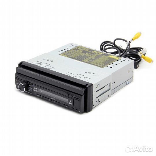 Магнитола 1 Din андройд c выдвижным дисплеем