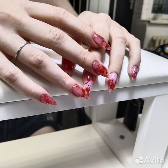 Маникюр, наращивание