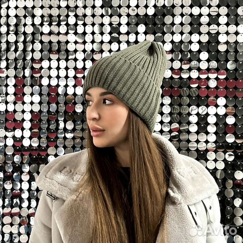 Шапка женская бини