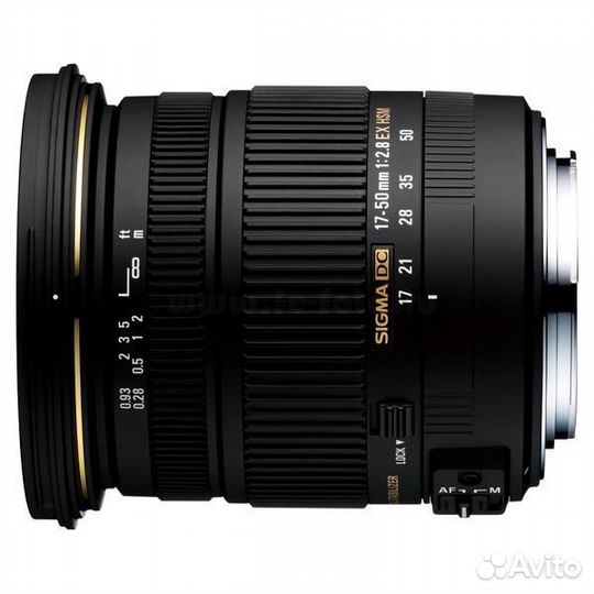 Sigma AF17-50mm f/2.8 exdc OS HSM Canon EF-S Новый