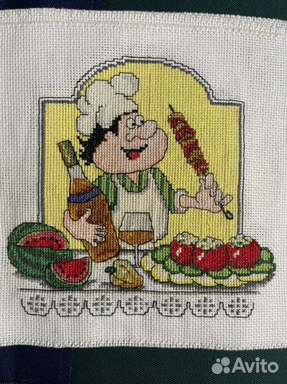 Картина вышитая крестом