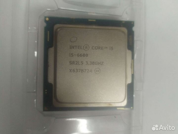 Процессор intel core i5 6600 s1151
