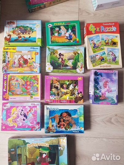 Пазлы большой выбор