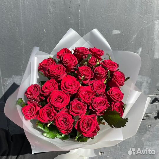 Букеты розы 25 роз 35 роз 51 роза 101 роза