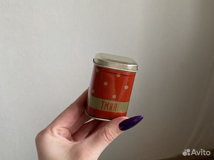 Жестяная коробка СССР