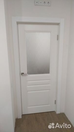 Дверь межкомнатная эмаль белая