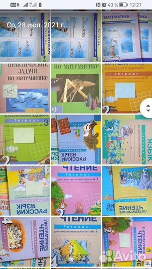 Рабочая тетрадь 2-4 класс