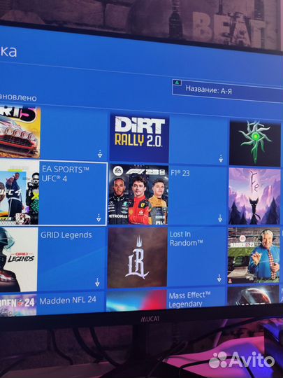 Sony PS4 slim 1tb много игр