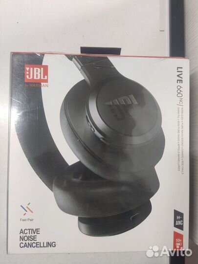 Беспроводные наушники jbl live 660 nc