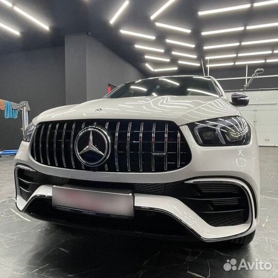 Передний бампер Mercedes GLE Coupe C167 стиль GLE