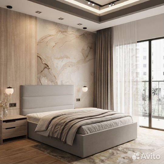 Кровать с матрасом 160х200