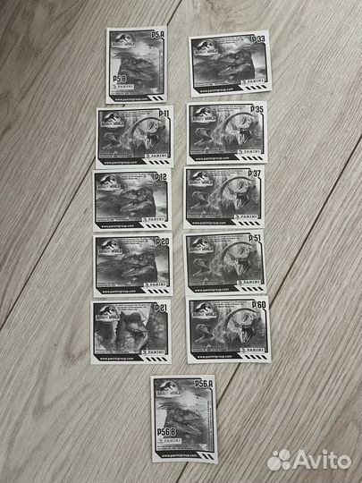 Наклейки Panini Jurassic World 3 Dominion