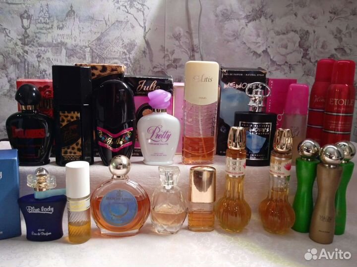 Туалетная вода 90х-2000х. Франция Англия Росссия