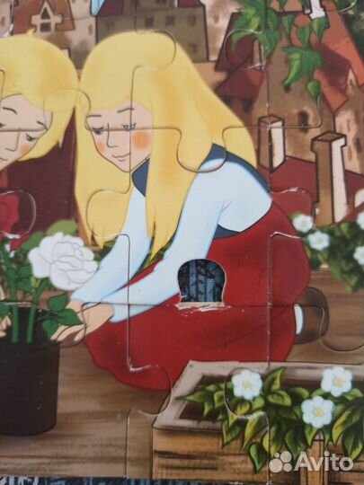 Деревянные пазлы