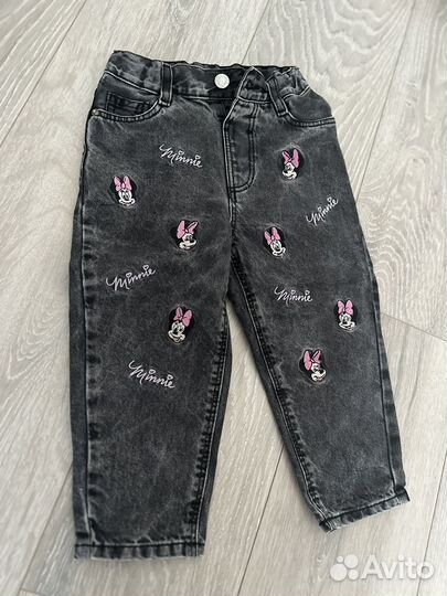 Джинсы для девочки 98