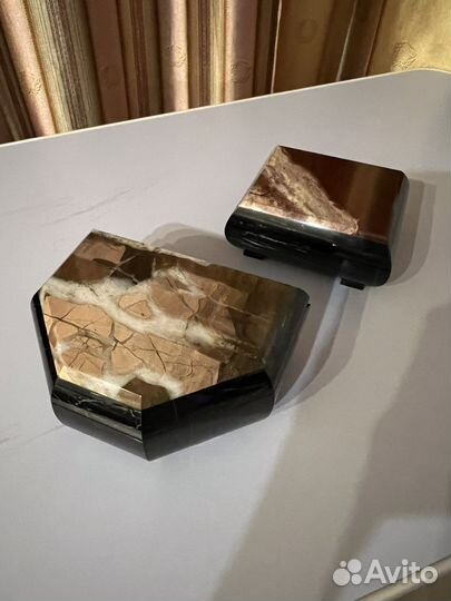Шкатулки из натурального камня новые