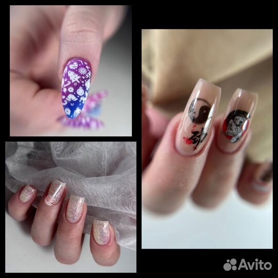 Маникюр, педикюр, наращивание ногтей